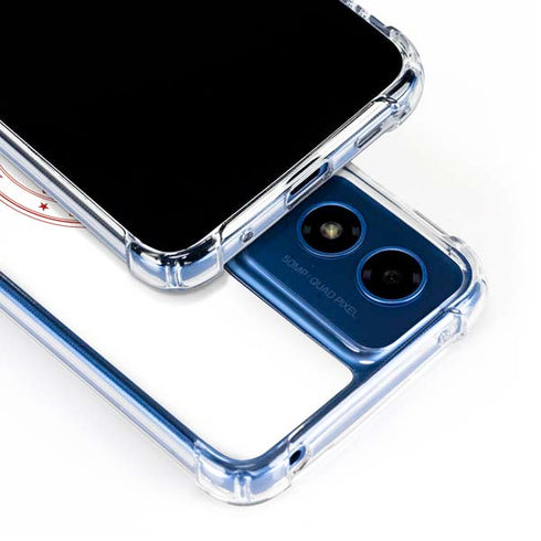 Massachusetts Institute of Technology MIT White Logo Moto G 5G (2024) Clear Case